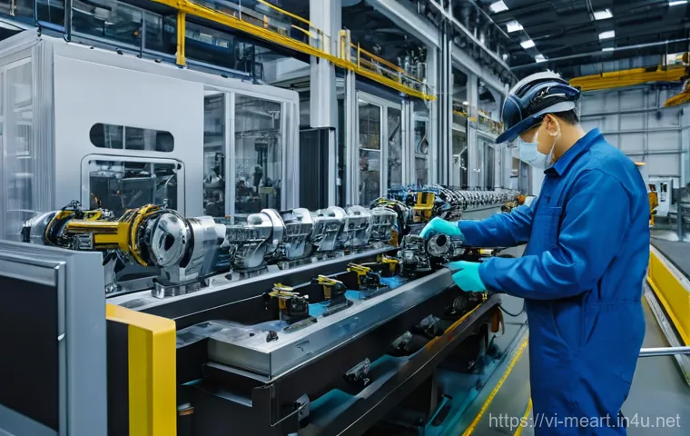 주물 기법과 주조 공정 - **Modern Investment Casting Facility for Aerospace Components**
    "A clean, well-lit, high-tech in...